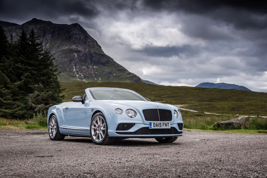 Bentley Continental GT V8 S Convertible (UK) '2015